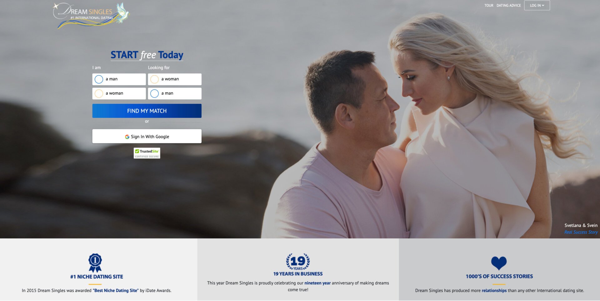 Dream Singles Site