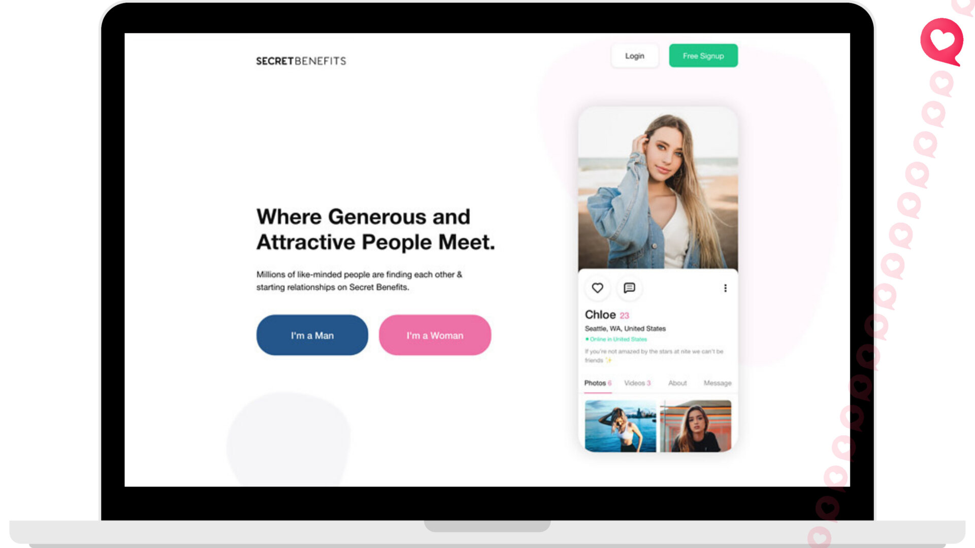 SecretBenefits - milf dating sites