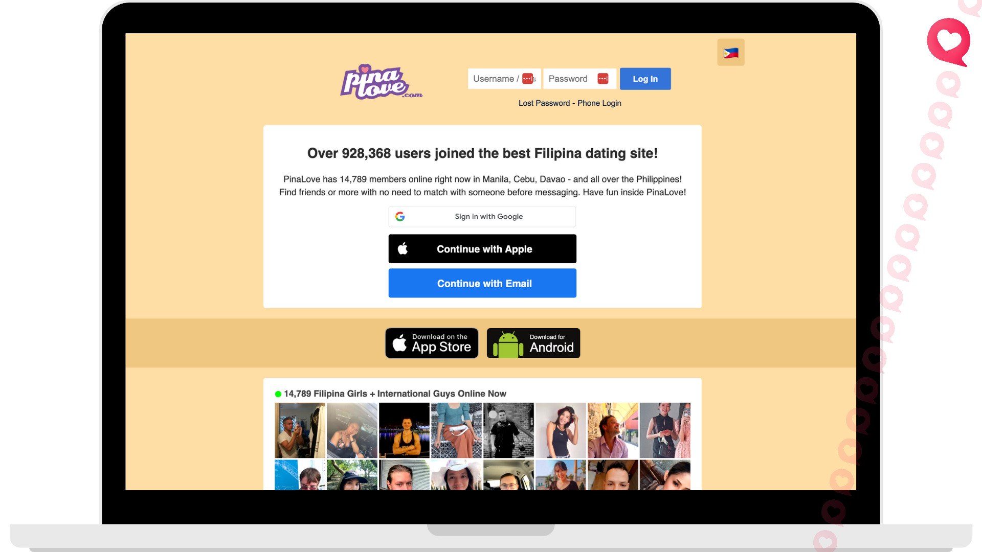 PinaLove Filipino dating site
