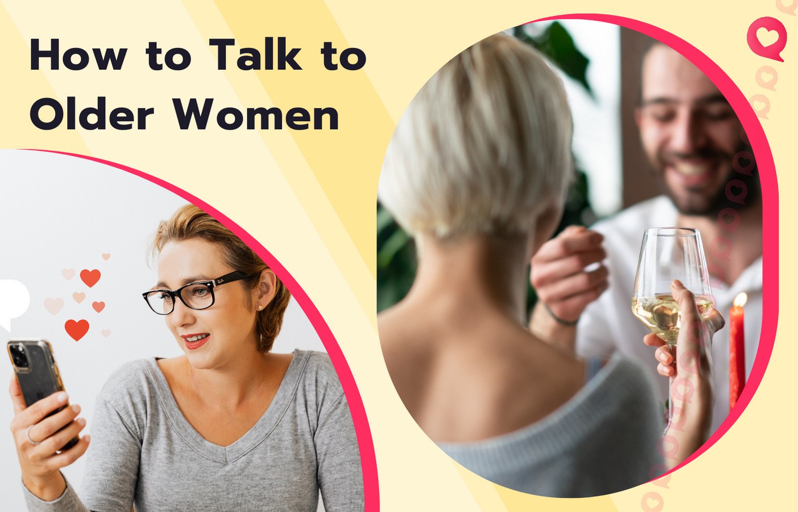 how to talk to older women