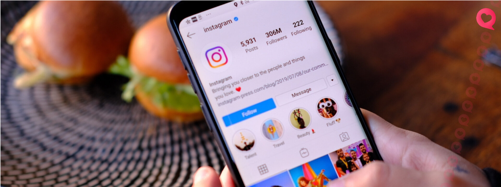  Instagram profile
