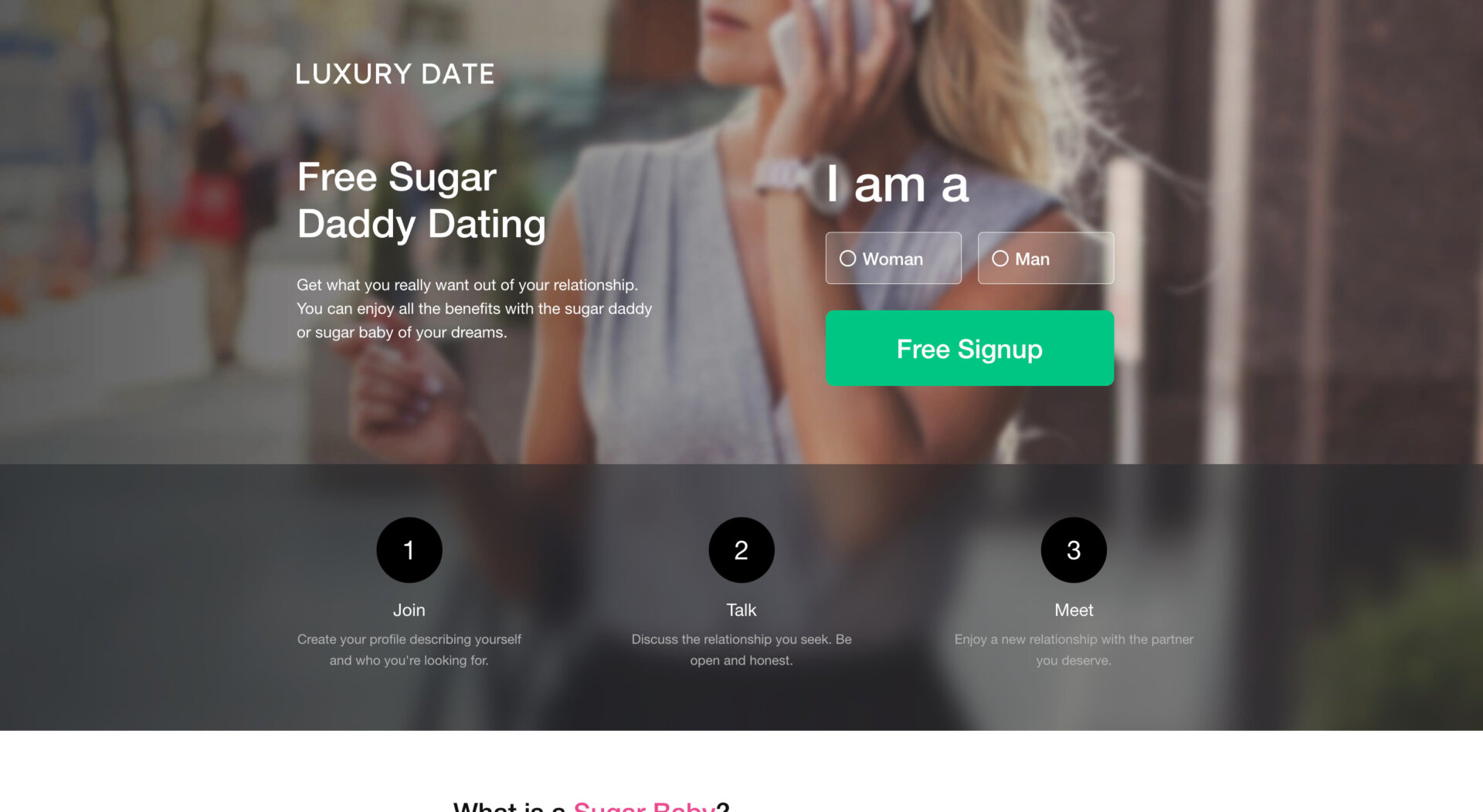 LuxuryDate Dating Site