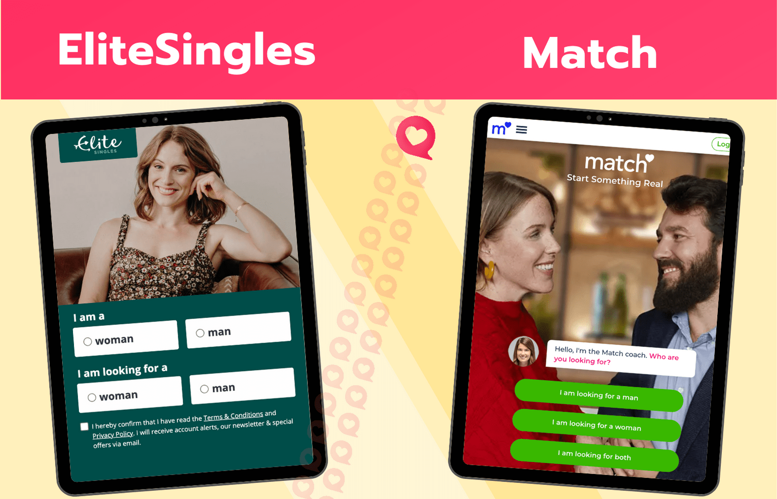 EliteSingles vs. Match