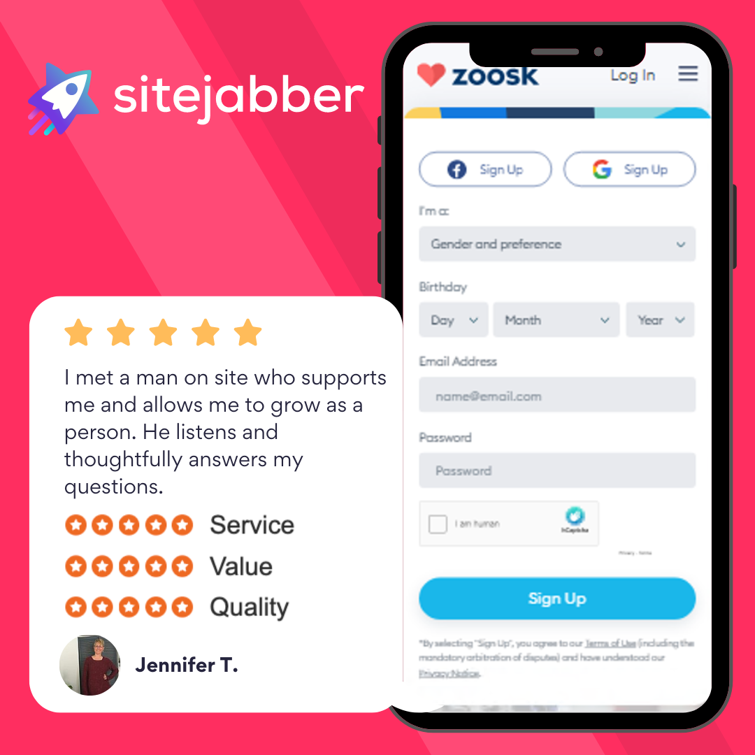Zoosk - user feedback from other sites - Sitejabber