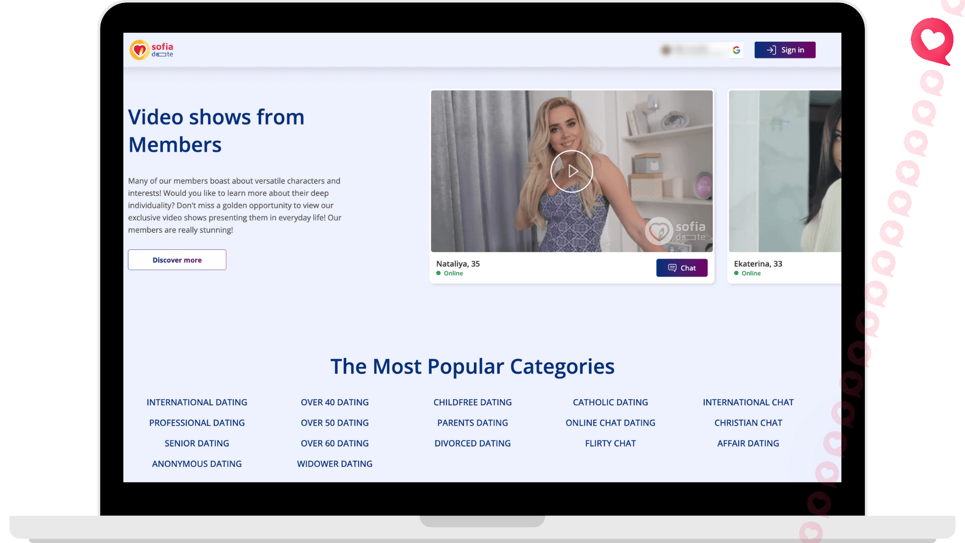 SofiaDate international dating site
