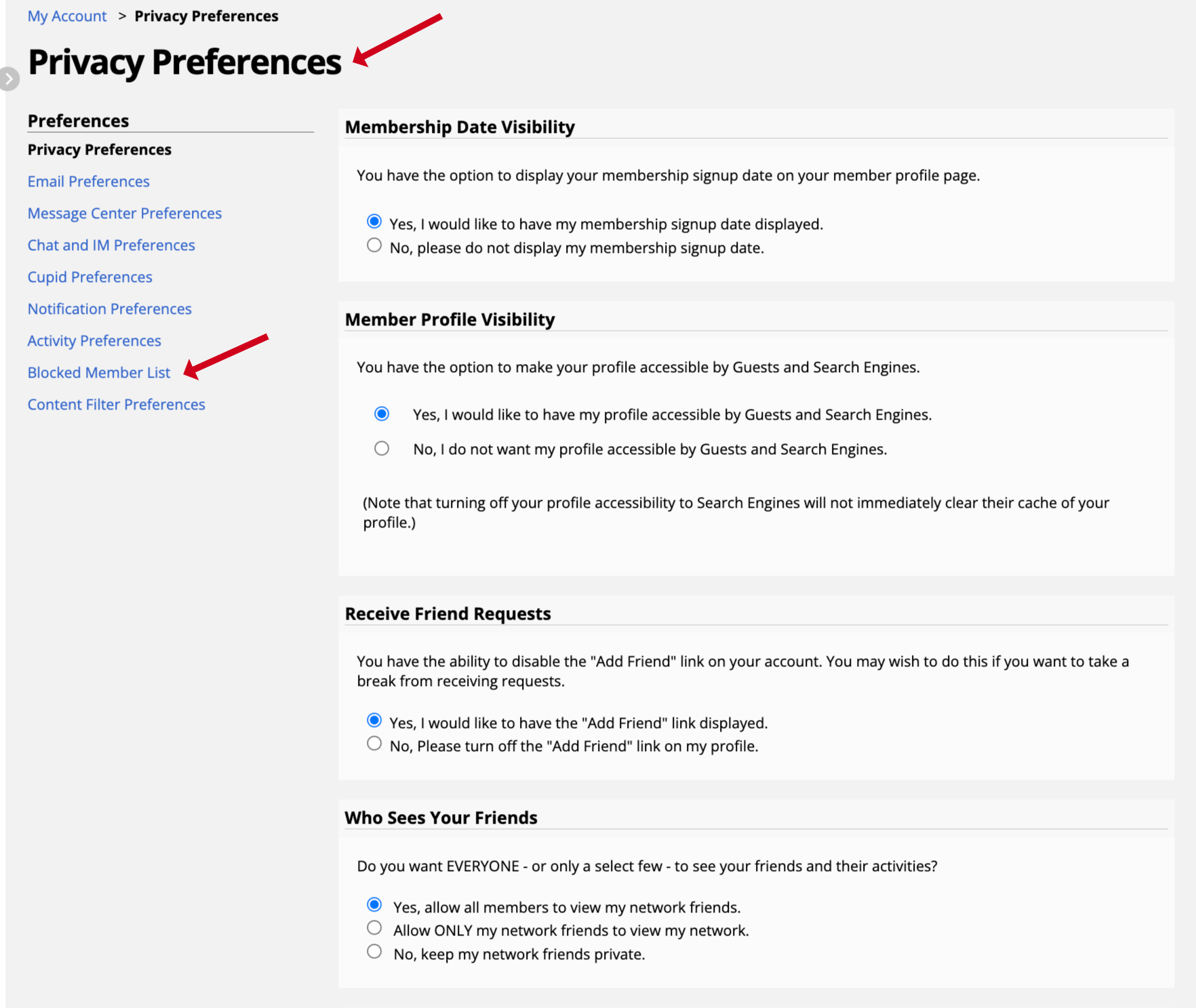 privacy measures