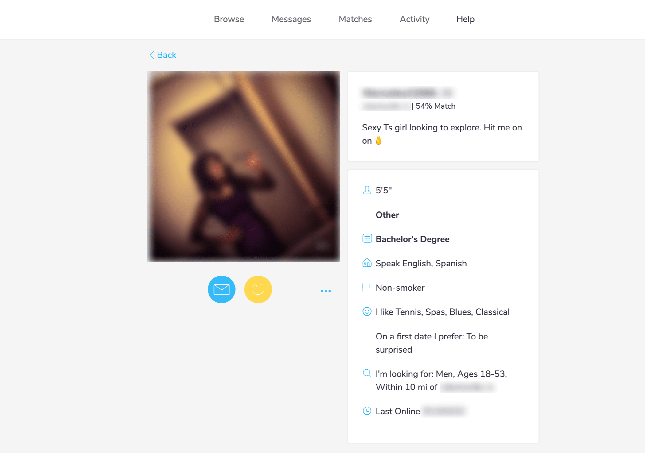 JDate profile