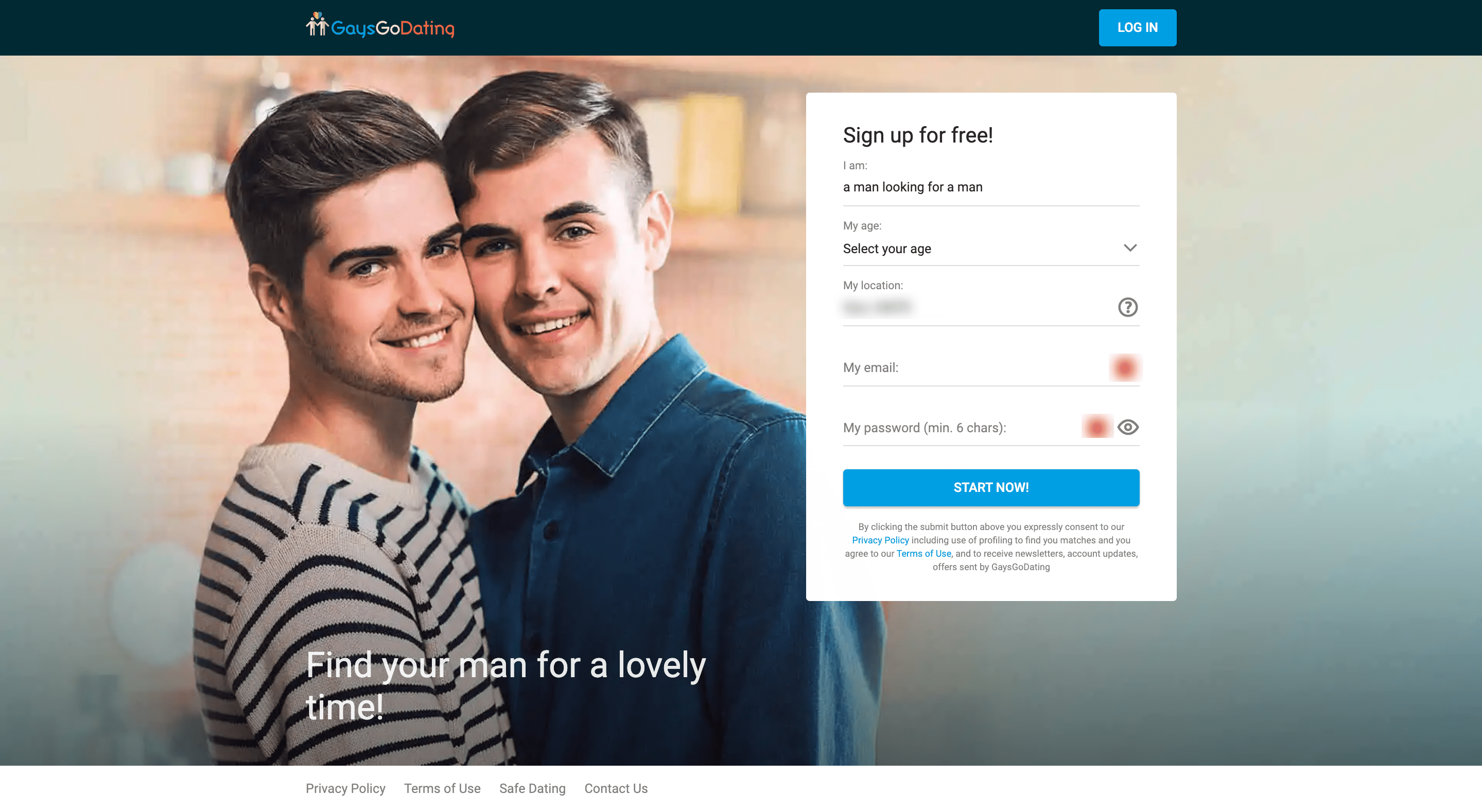 GaysGoDating site