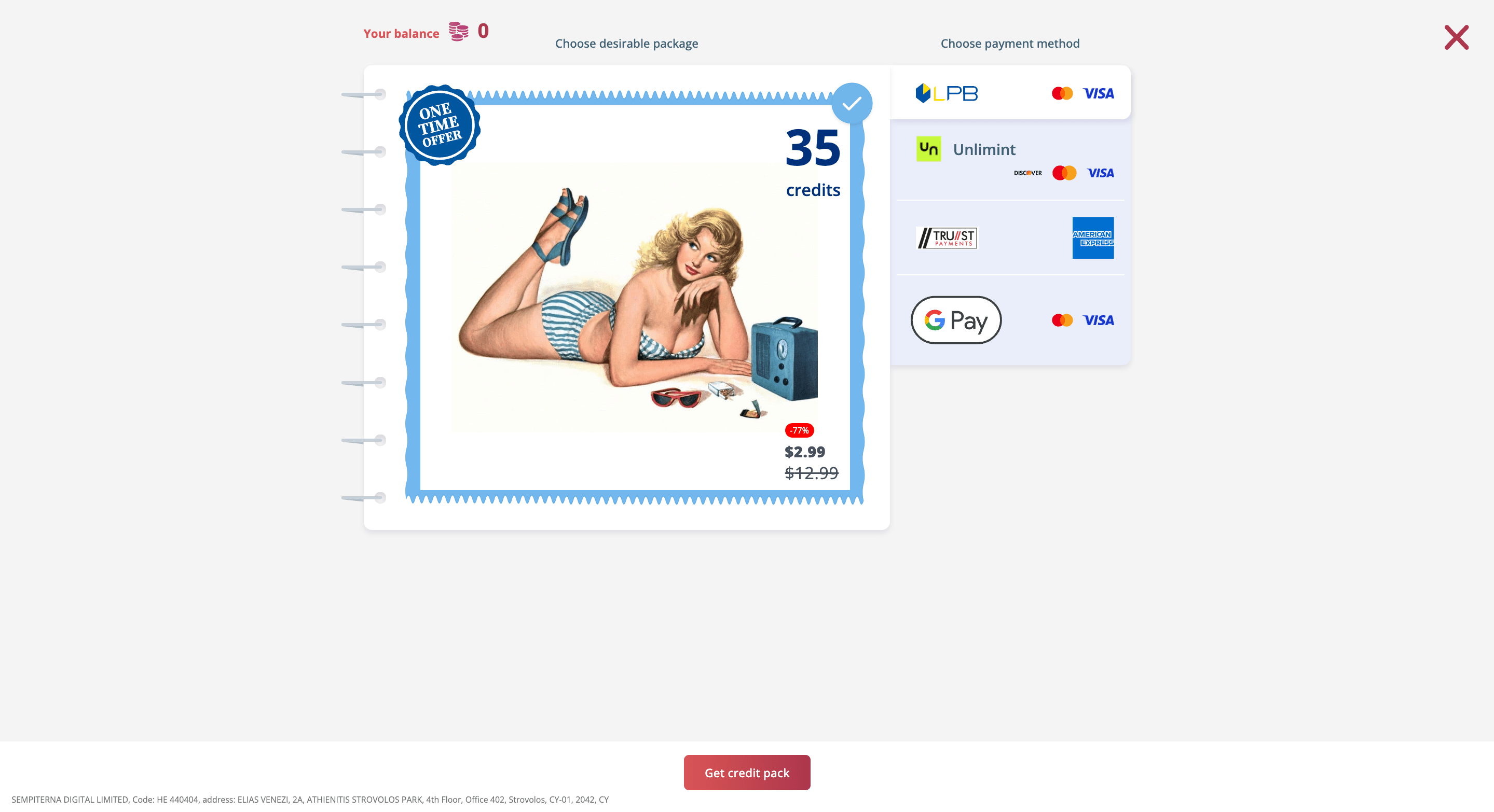 LatiDate pricing