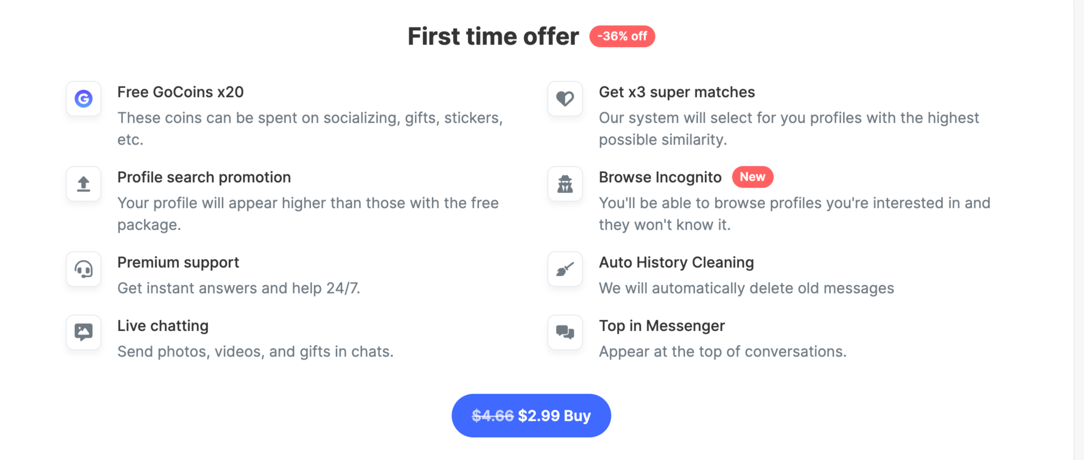 GoChatty cost
